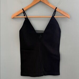 Intimately By Free People Black Ribbed Camisole - Size M/L